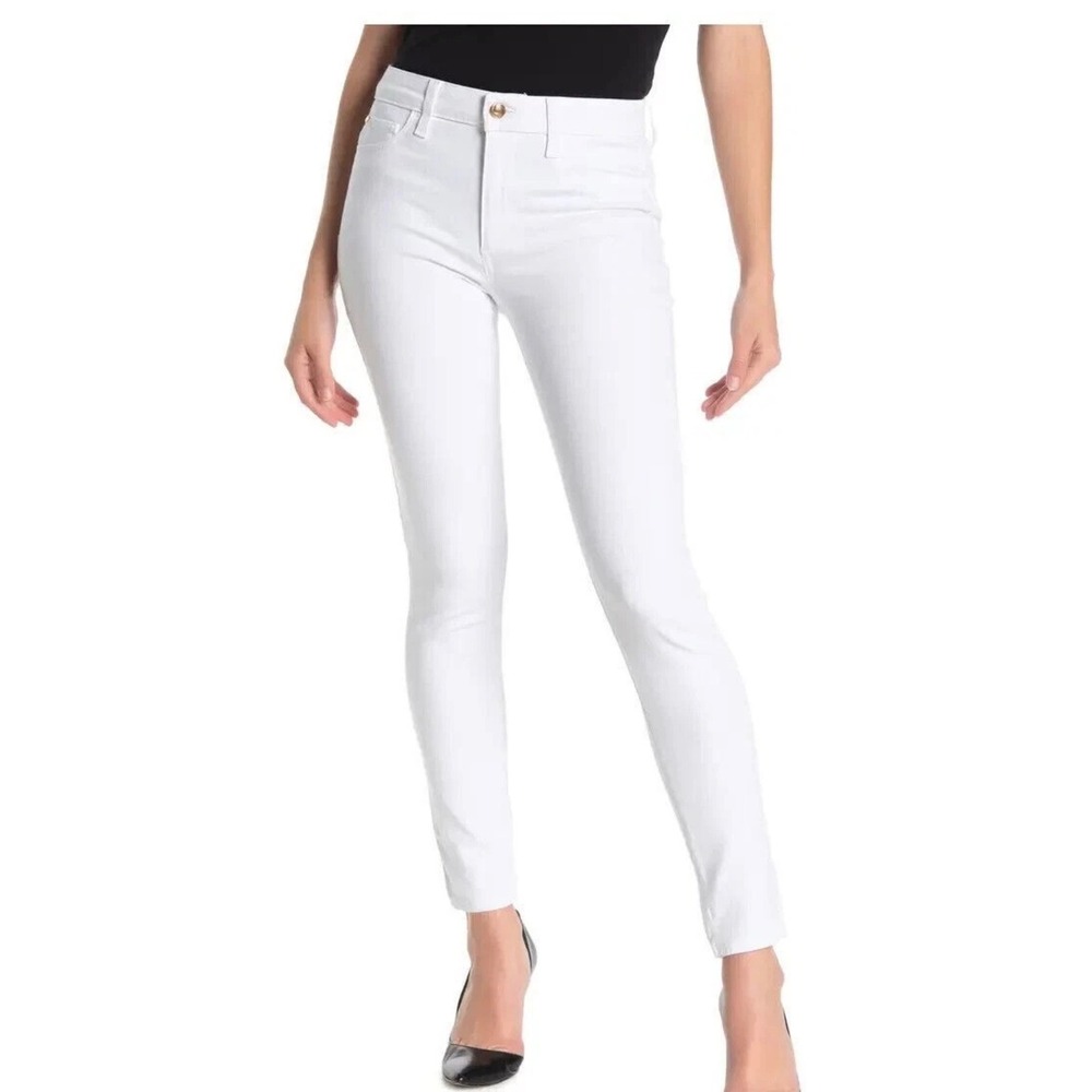 Joe's Jeans Icon Skinny Jeans Womens 26 White Stretch Denim Casual Chic‎